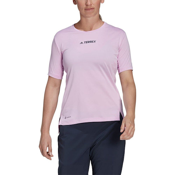 Adidas Lyhythihainen T-paita Terrex Multi Violetti XS Nainen