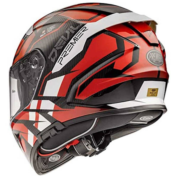 Premier Helmets Fuld Ansigtshjelm 23 Devil Jc 92 22.06 Rød,Sort S