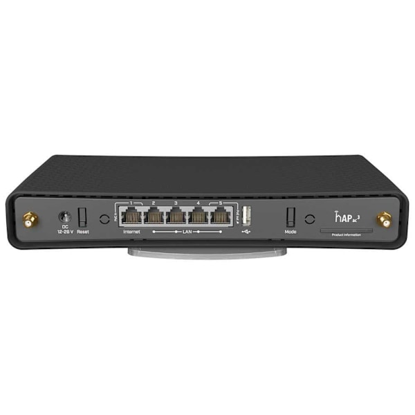 Mikrotik Trådløs Router Hap Ac3 Rbd53ig-5hacd2hnd Sort