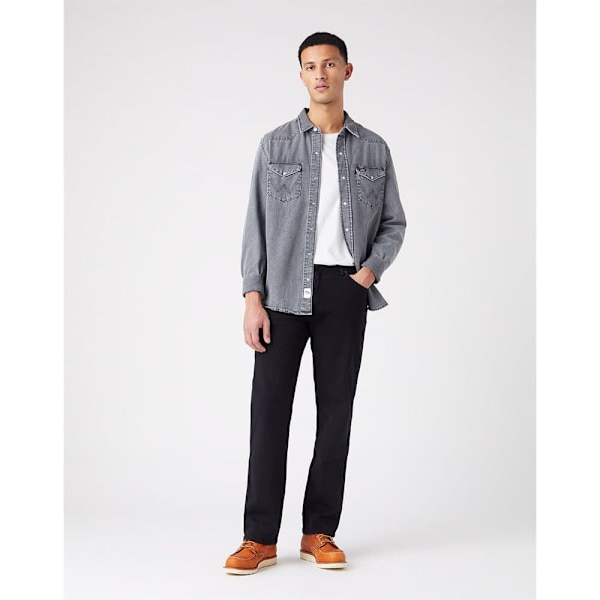 Wrangler Jeans Texas Stretch Svart 40 / 36 Man