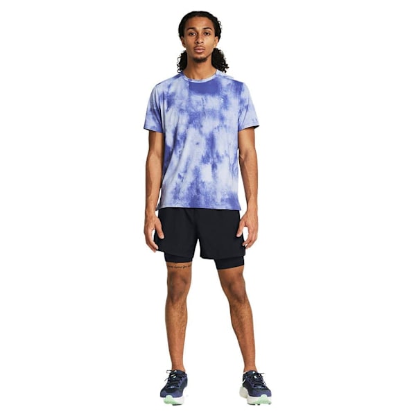 Under Armour Launch 5in 2-in-1 Shorts Blå 2XL Mand