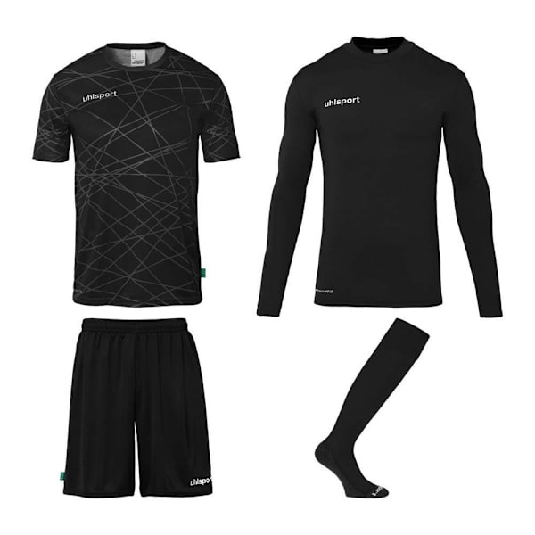 Uhlsport Målvaktsuppsättning Prediction Svart L Man