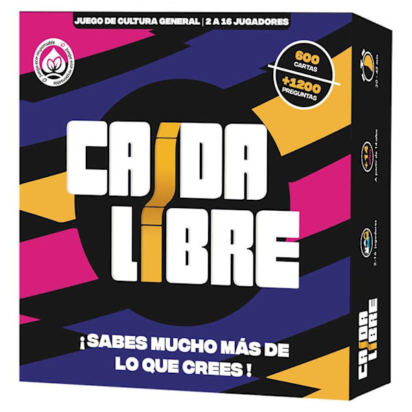 La Caja Brætspil Caída Libre Flerfarvet