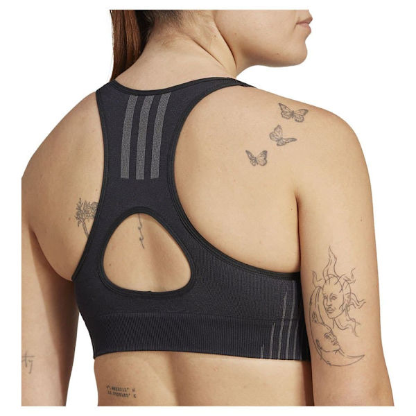 Adidas Sport-bh Lågt Stöd Aerk Svart XS Kvinna