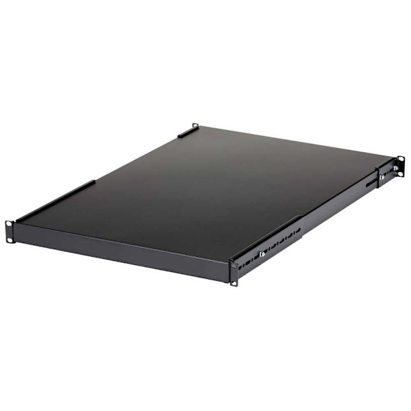 Startech Rack 1u Fixed Shelf Musta