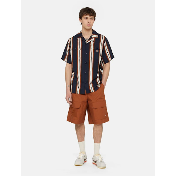 Dickies Forest Kortærmet Skjorte Brun L Mand