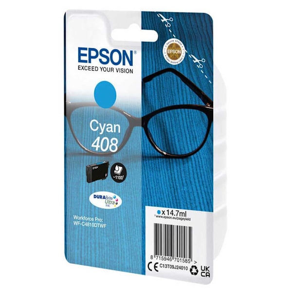 Epson Mustekasetti Durabrite 408 Sininen