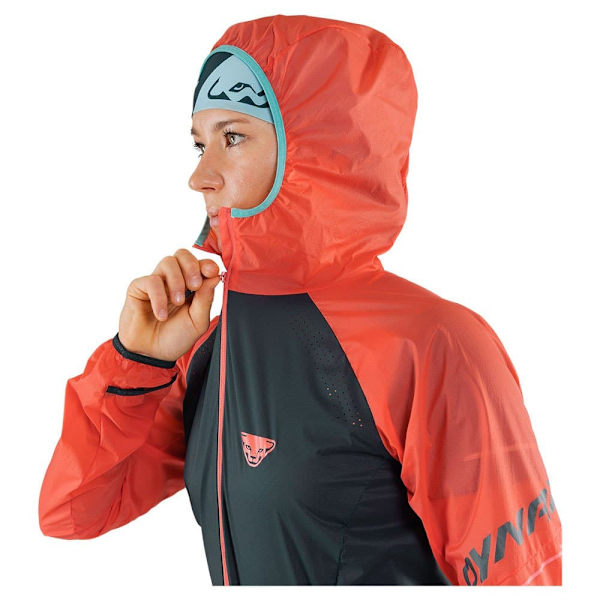 Dynafit Jakke Alpine Wind 2 Rød DE 36 Kvinde