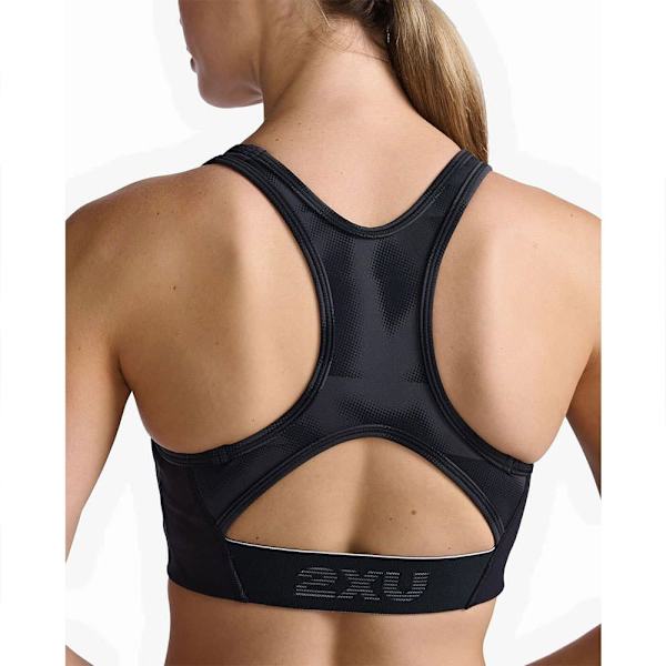 2xu Sports-bh Motion Racerback Sort L Kvinde