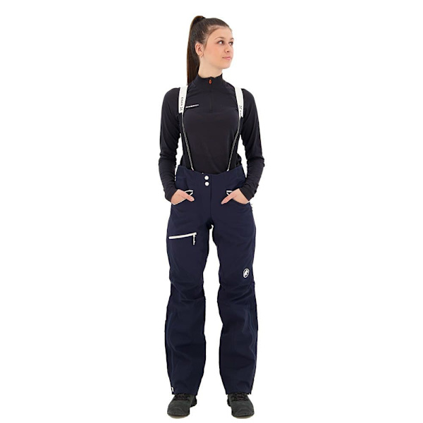 Mammut Byxor Eisfeld Guide Softshell Blå 38 / Short Kvinna