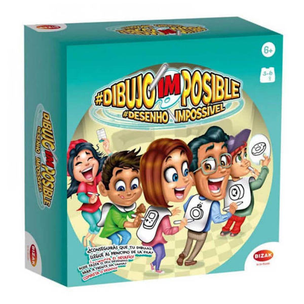 Bizak Brætspil Dibujo Imposible Adivina Qué Pinto Gylden