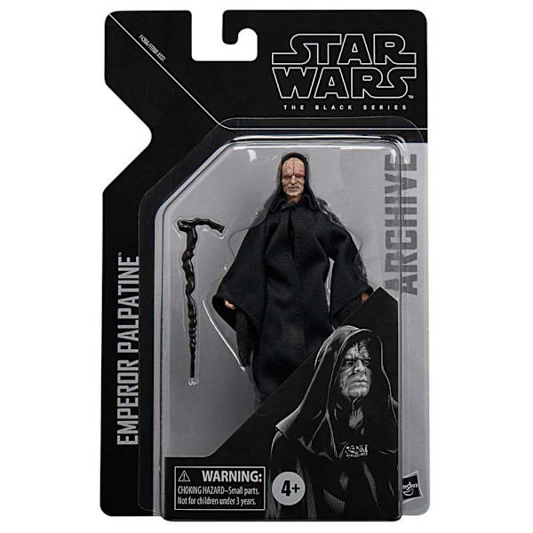 Star Wars Bl Arkivkejsare Figur Palpatine Svart
