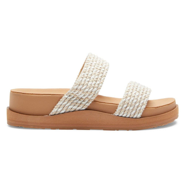 Roxy Sandaler Summer Breeze Beige EU 39 Kvinna