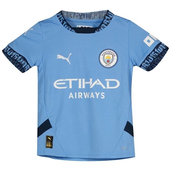 Puma Manchester City Fc Home Lyhythihainen T-paita  11-12 Years
