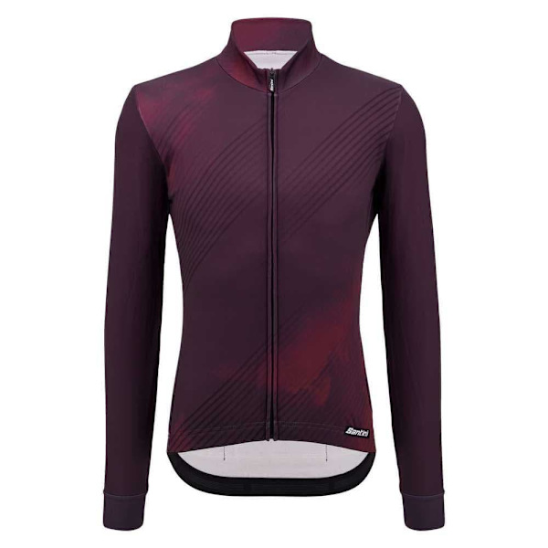 Santini Pitkähihainen Jersey Pure Dye Violetti L Mies