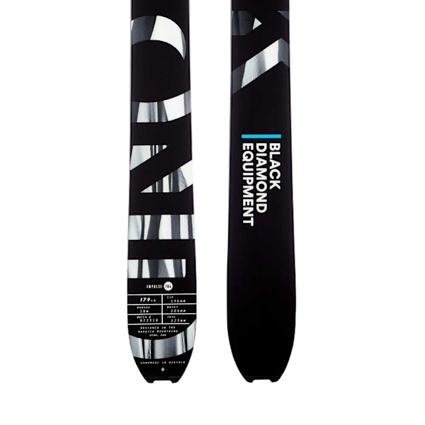 Black Diamond Alpina Skidor Impulse 104 Svart 186