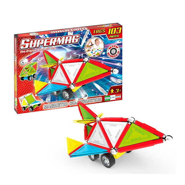 Tachan Tags Wheels 103 Stykker Flerfarvet 4-7 Years