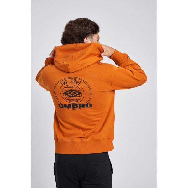 Umbro Hættetrøje Collegiate Graphic Orange S Mand
