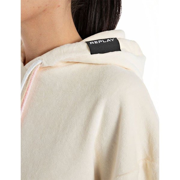 Replay Hættetrøje W3123 .000.23642 Beige M Kvinde