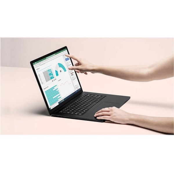 Microsoft Overflade 4 15´´ I7-1185g7/8gb/512gb Ssd 15´´ I7-1185g7/8gb/512gb Ssd Bærbar Sort Spanish QWERTY / EU Plug
