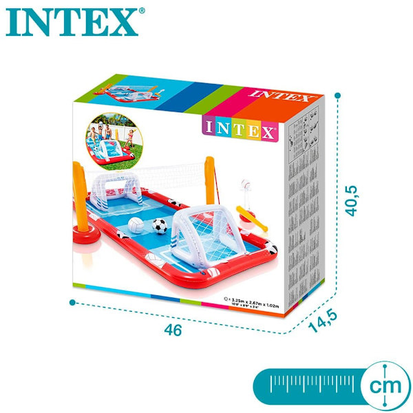 Intex Multisport Inflatable Play Center 325x267x102 Cm Monivärinen 325 x 267 x 102 cm