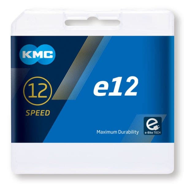 Kmc Kæde E12 E-bike Sort 130 Links