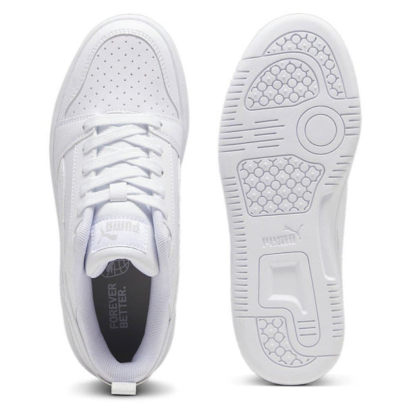 Puma Rebound V6 Lo Skor Vit EU 37 Pojke