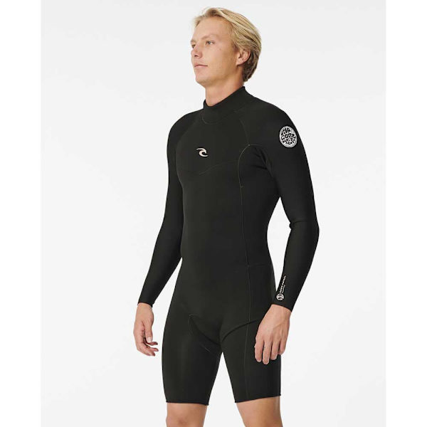 Rip Curl Shorty Med Lynlås Bagpå D Patrol Spring Sort S