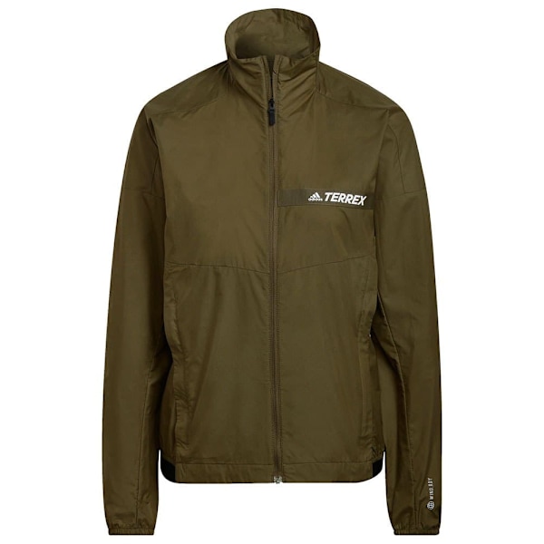 Adidas Jacka Mt Windbreaker Röd M Kvinna