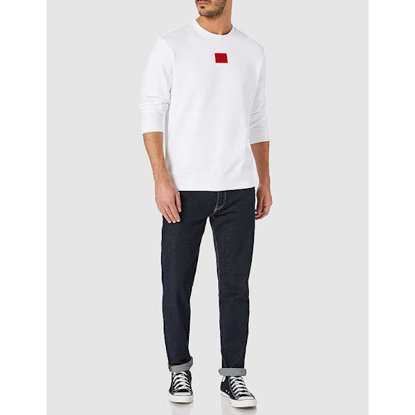 Hugo Sweatshirt Diragol212 Hvid S Mand