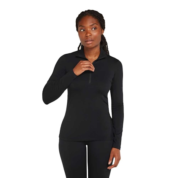 Icebreaker Merino Core Heavyweight Langærmet Baselayer Sort S Kvinde