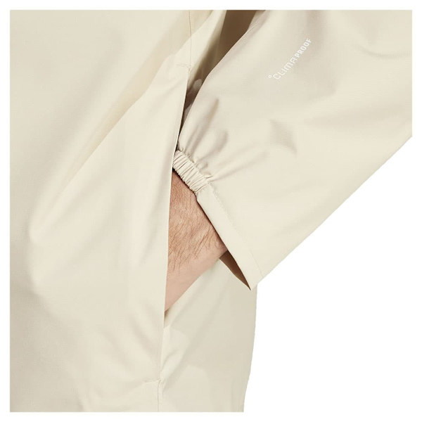 Adidas Multi Essentials 2l Rain Jacka Beige M Man
