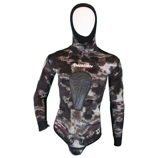 Imersion Seriole Camo Strechy Yamamoto Spjutfiskejacka 7 Mm Svart M