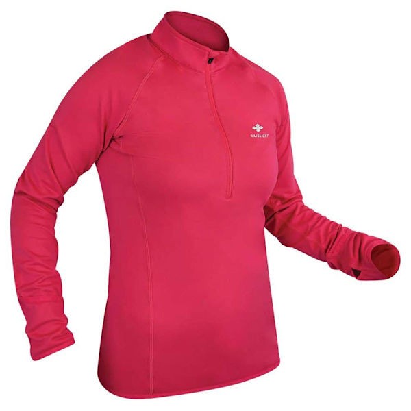 Raidlight Langærmet T-shirt Wintertrail Rosa S Kvinde