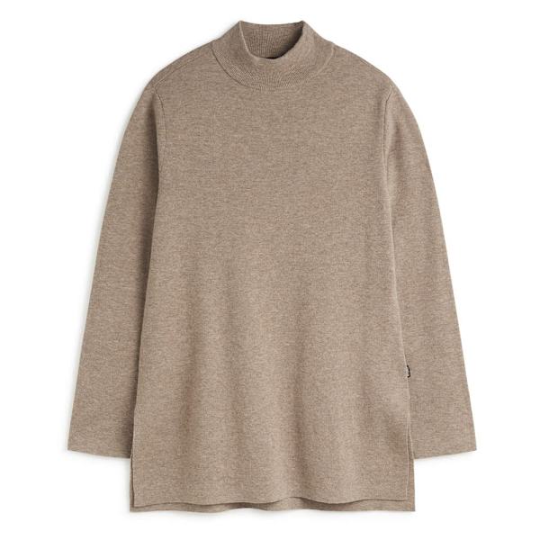 Ecoalf Palna Trøje Beige S Kvinde
