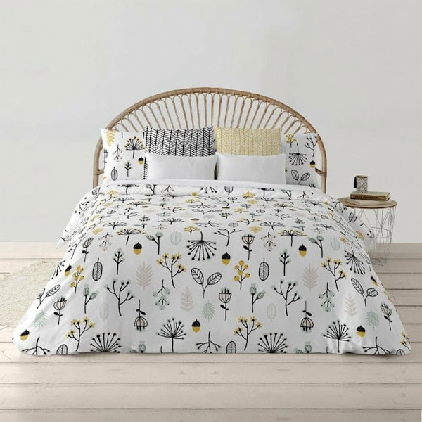 Muare Nordic Santorini Bomullsöverdrag Till 90 155x220 Cm