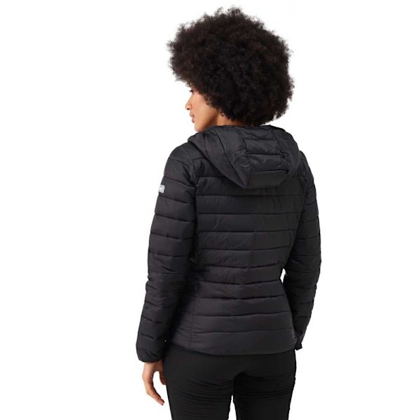 Regatta Jakke Hood Marizion Sort 10 Kvinde