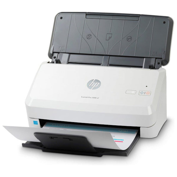 Hp Scanner Scanjet Pro 2000 S2 Hvid One Size / EU Plug Sort, Hvid