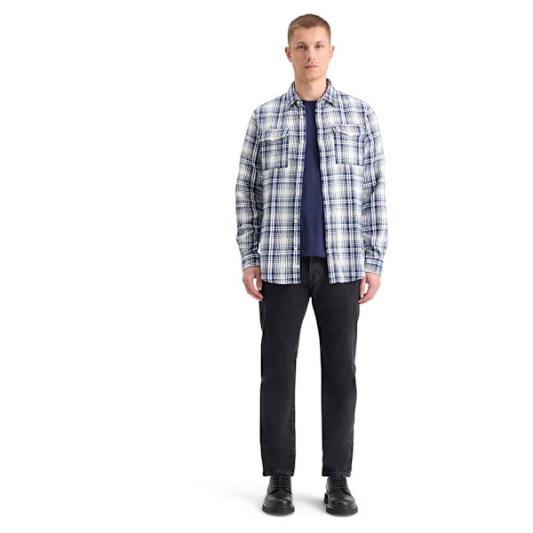 Scotch & Soda 178718 Skjorte Med Lange ærmer Blå L Mand