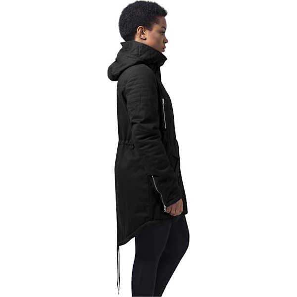 Urban Classics Parka Foret Bomuld Herpa Sort L Kvinde