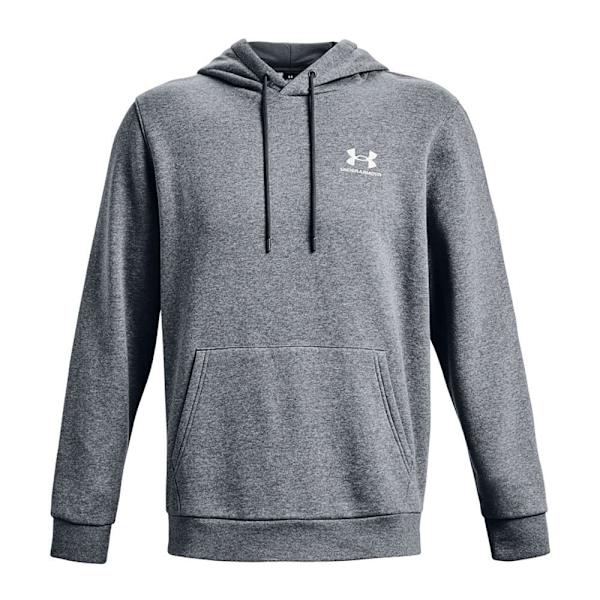 Under Armour Hættetrøje Essential Fleece Grå L / Regular Mand