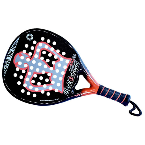Black Crown Padel-maila Piton Attack Plus Musta