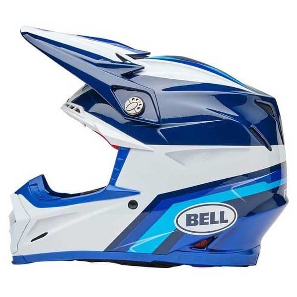 Bell Moto 9s Flex Merchant Offroadhjälm Blå L