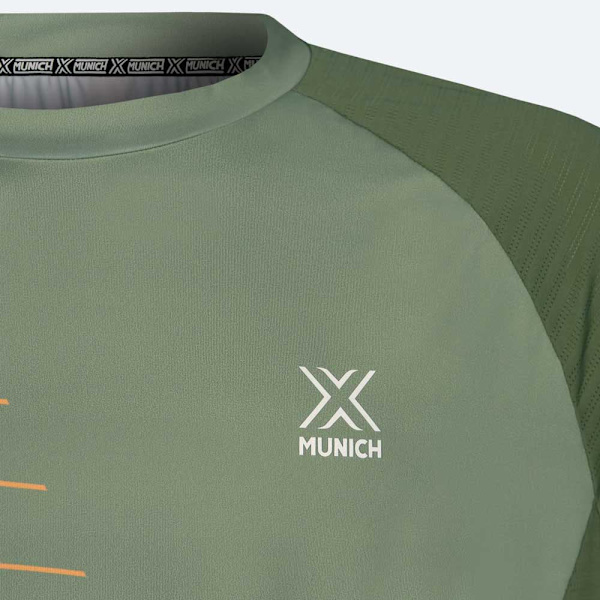 Munich Pro Dry T-shirt Med Korta ärmar Grönt S Man