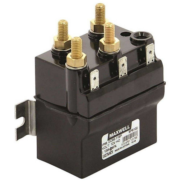 Maxwell Dubbelriktad Solenoid Rc8-8/rc10/rc12 Series 1000-3500 Sp5104 12v Svart