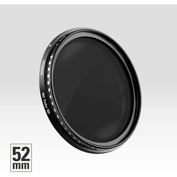 Polaroid Nd Fader Filter Plnw001 52 Mm Svart