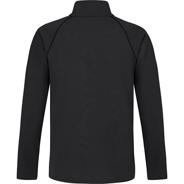 Protest Kody Halv Lynlås Langærmet T-shirt Sort,Grå M Mand