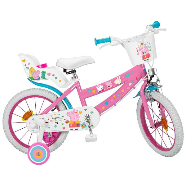 Toimsa Bikes Pyörä Peppa Pig Rosa 16´´ Pinkki 4-6 Years Poika