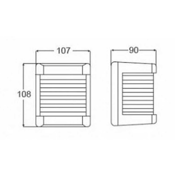Hella Marine Skafthovedlys 2984 12v 25w Transparent