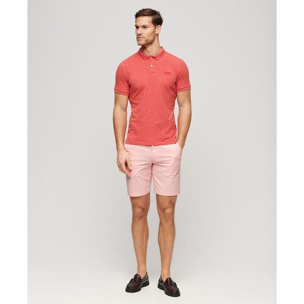 Superdry Stretch Shortsit Pinkki 28 Mies